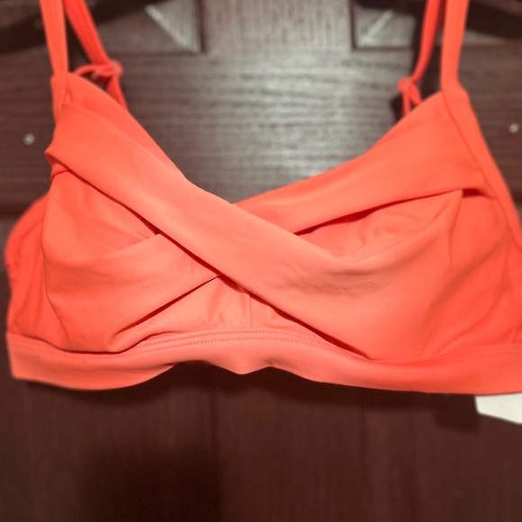 Athleta Other - Athleta Orange Twist Up Bikini Top